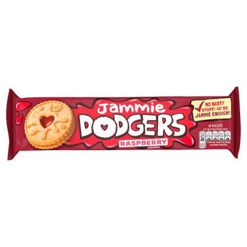 

JAMMIE DODGERS RASPBERRY FLAVA 140GR