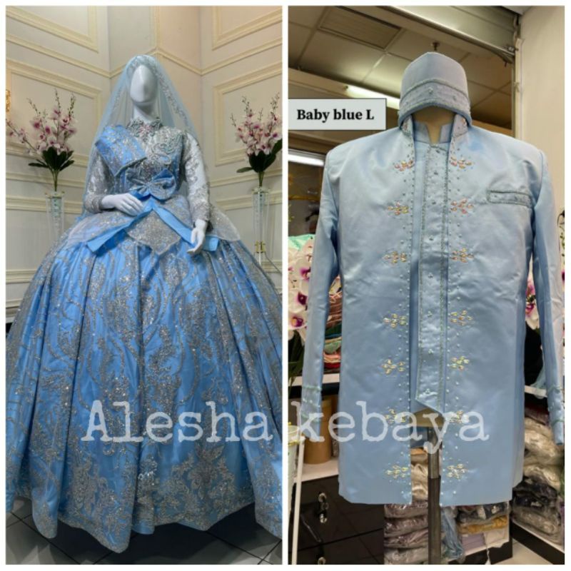 GAUN PENGANTIN COUPLE  TERBARU/WEDDING DRES