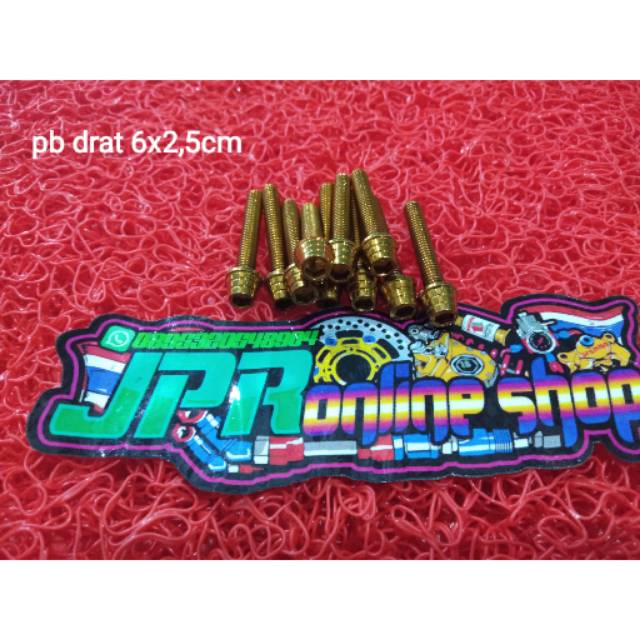 

PB stempel kerucut gold perbiji