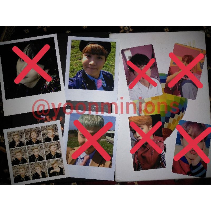 BTS Young Forever, HYYH PT.1 Album PC RM JHOPE