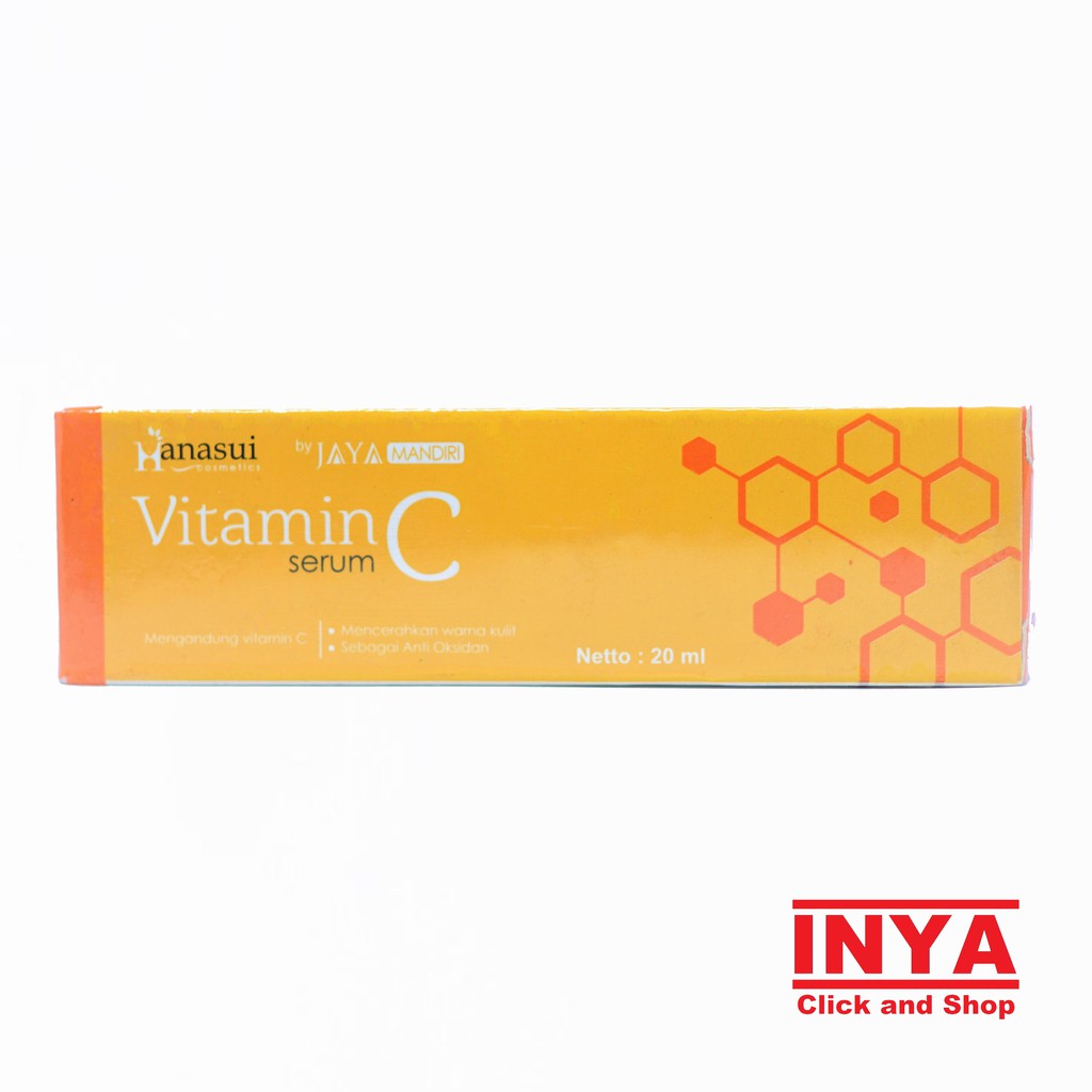 HANASUI VITAMIN C SERUM 20ml - KUNING - Serum Wajah