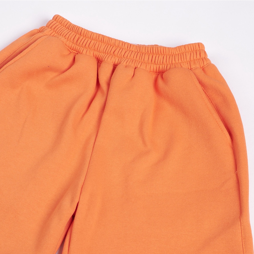 SHORT SWEATPANTS ORANGE