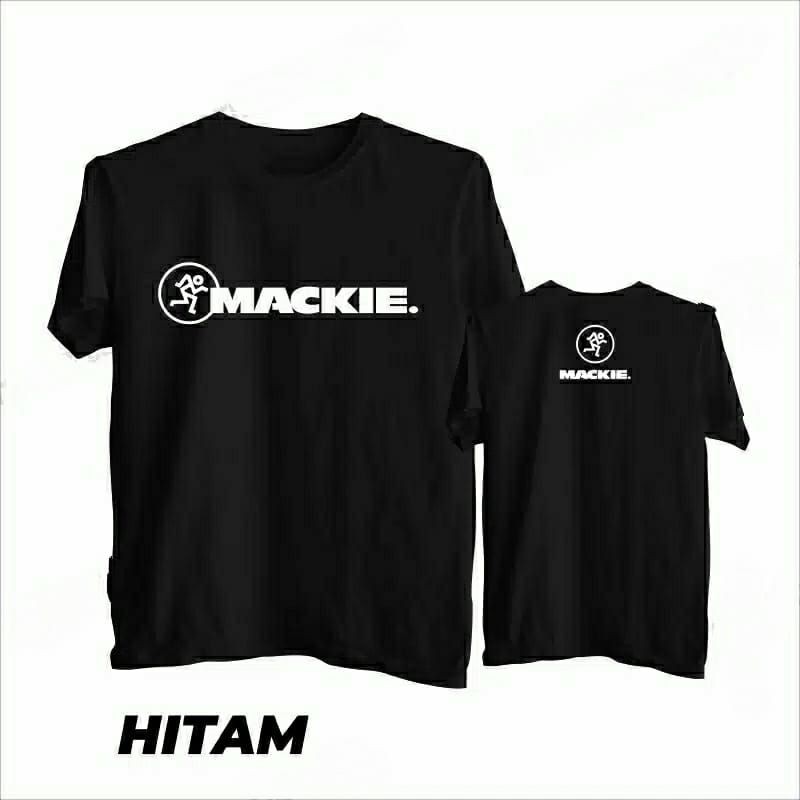 Kaos musik mackie sound system / baju oss operator sound system / atasan pria terlaris dan murah