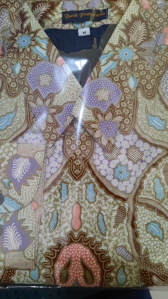 Wulu Pamulyan #2 Kemeja Batik Pria Lengan Panjang Hem Seragam Katun Printing Furing Premium Modern