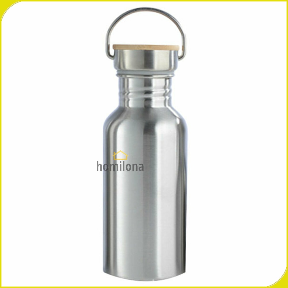 Botol Minum Insulated Thermos Stainless Steel 300ml 500ml 750ml 1000ml YM006 Silver