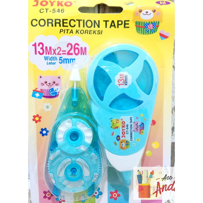 

Lucu Tipex / Correction Tape Roll Joyko Ct546 Sale!!!