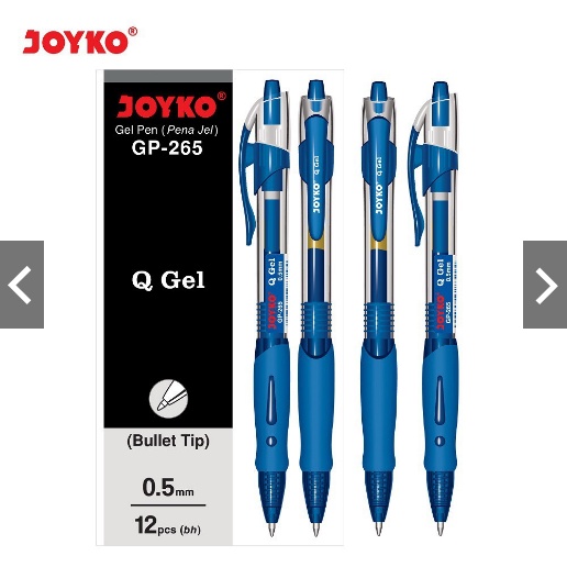 

[ PACK ] Pulpen Ballpoint Pen Gel 0,5 - Joyko GP-265 / GP-265NT MURAH