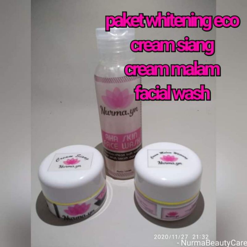 NURMA.YN SKINCARE PAKET WHITENING / PAKET ECO
