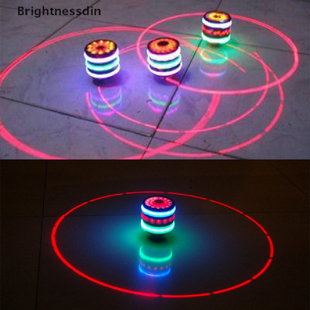 Mainan Gasing Gyroscope Dengan Lampu Laser Dan Musik Untuk Anak