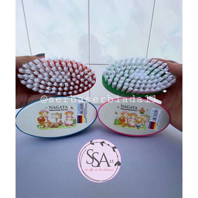 Sikat Baju Nagata 0804 Bulat Bagus Lembut