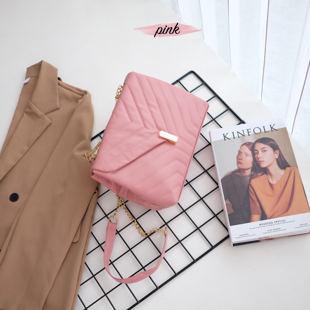 Sling bag Isyana Embos - Tas Selempang Wanita