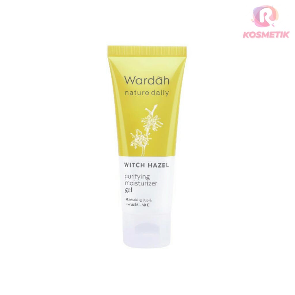 Wardah Nature Daily Witch Hazel Purifying Moisturizer Gel 40 ml