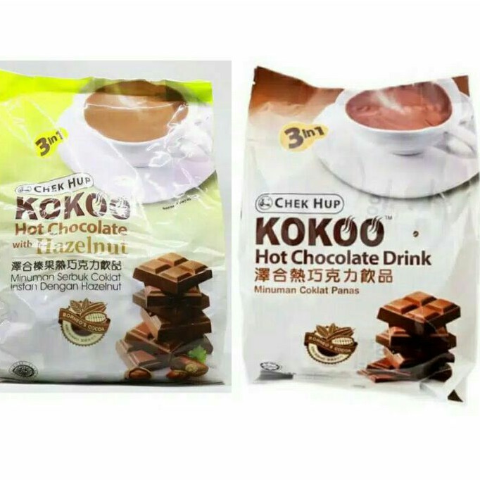 

Kokoo Hot Chocolate dan Halzenut Chekhup