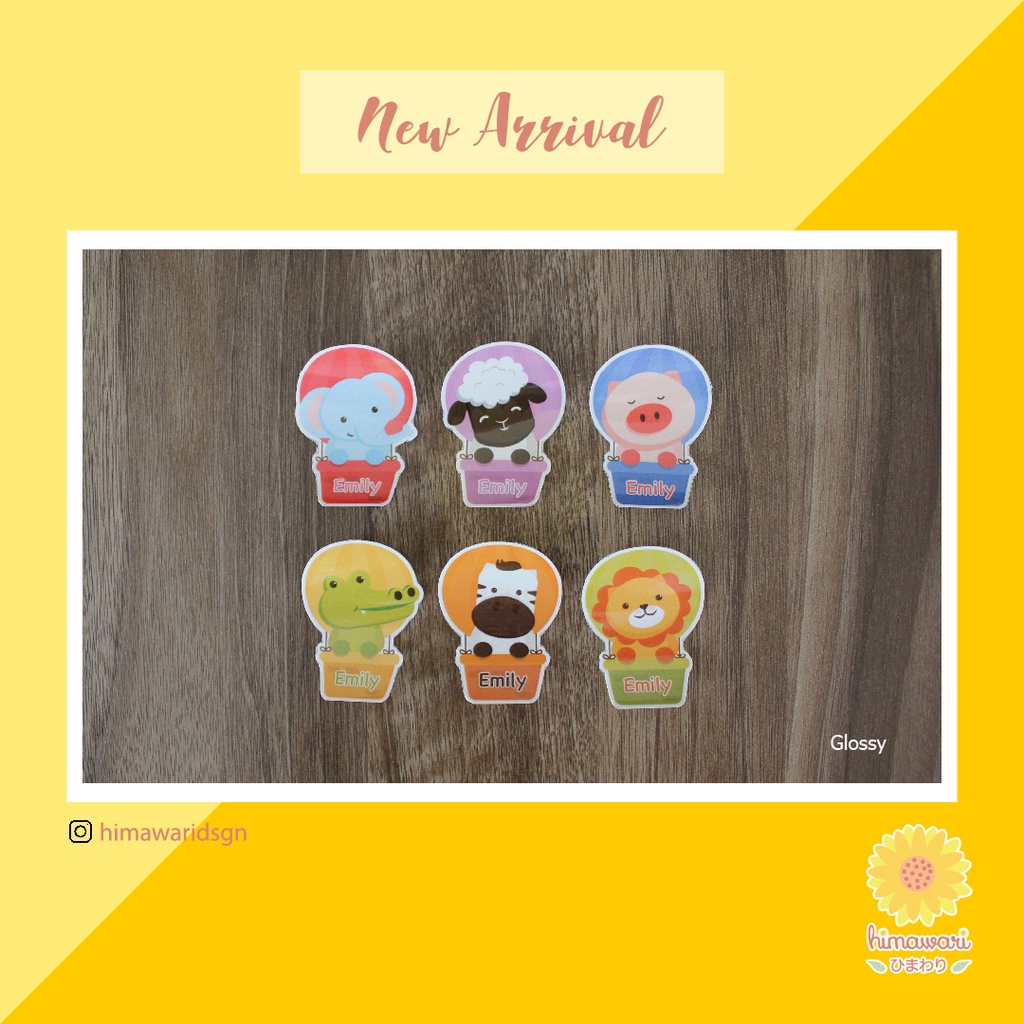 

Label/ Stiker Nama Balon - isi 70 pcs