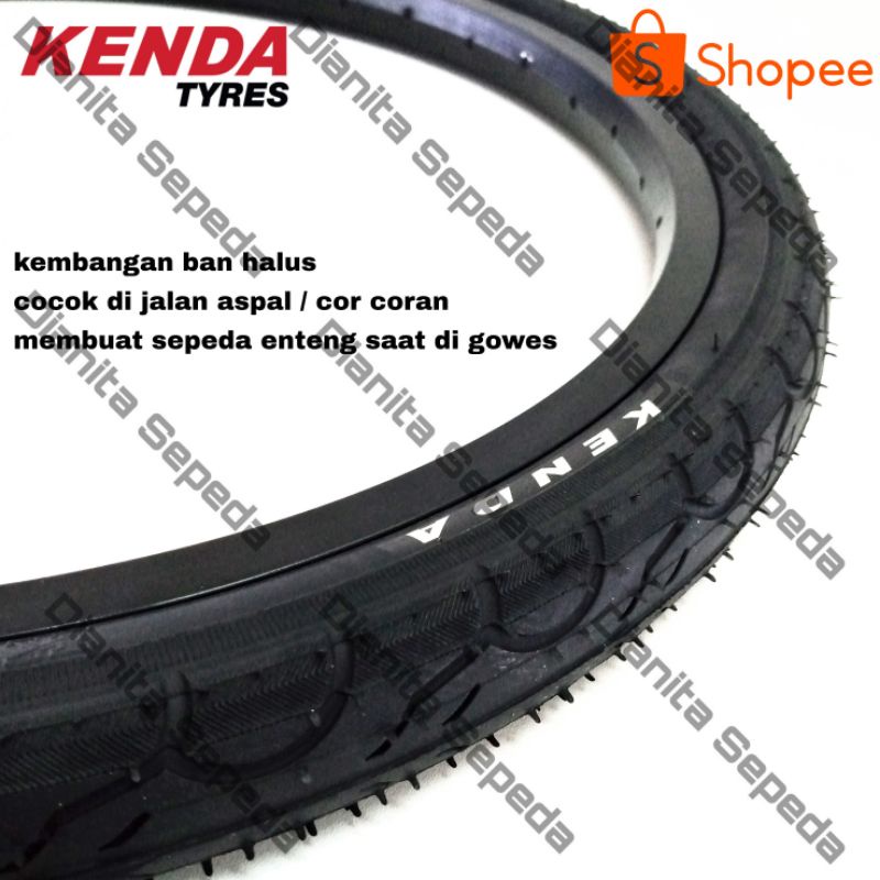 Ban Luar 20 x 1.50 / 150 / 1.5 / 1 50  kenda sepeda Lipat / Folding bike / 3 sixty / Seli 20x1.50
