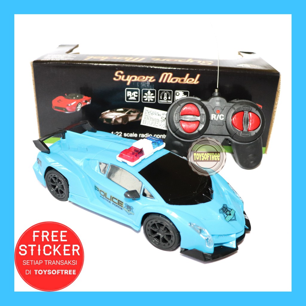 RC LAMBORGHINI POLISI RC POLICE RC POLISI REMOTE CONTROL MOBIL POLISI
