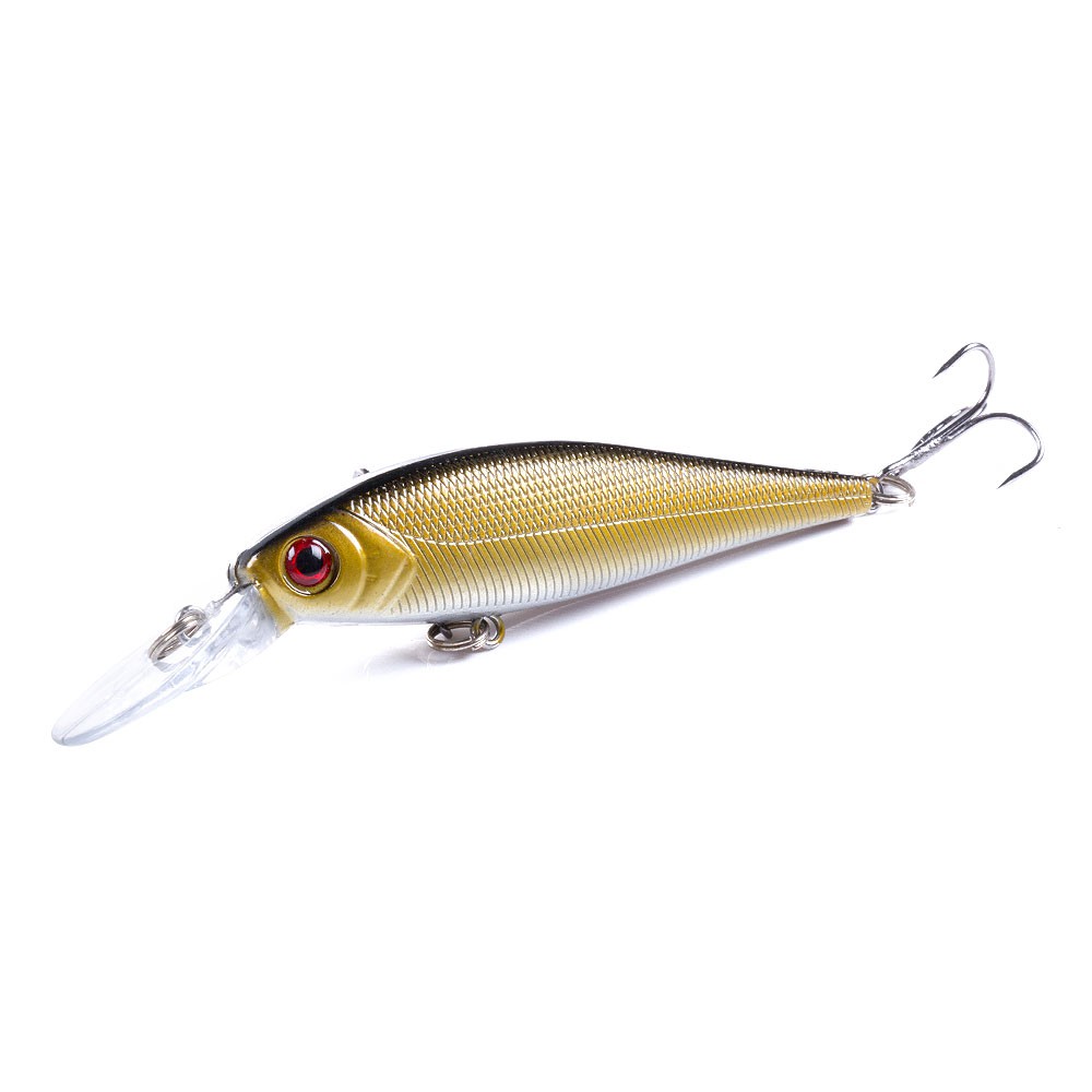 HENGJIA 10pcs 10.5cm/9.5g Umpan Minnow Pancing Swimbait Topwater Ikan Fishing Lure Memancing Bait