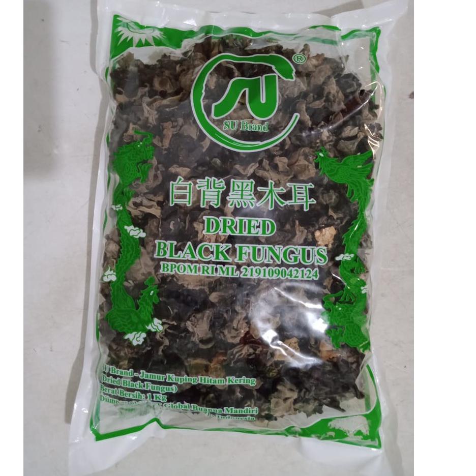 

Ready Stok SHUANGYING Brand Dried Black Fungus KETENG 100gr Jamur Kuping Hitam Kering Hei Mu Er serbuuu !