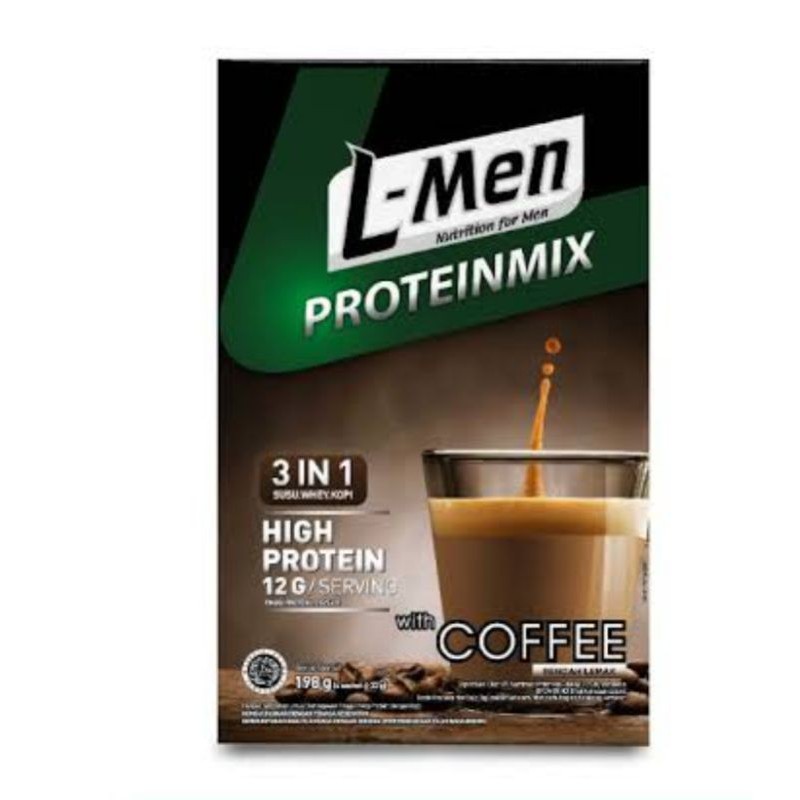 

L-Men Proteinmix Coffee 3in1/mix Coffee 6 x 33gr