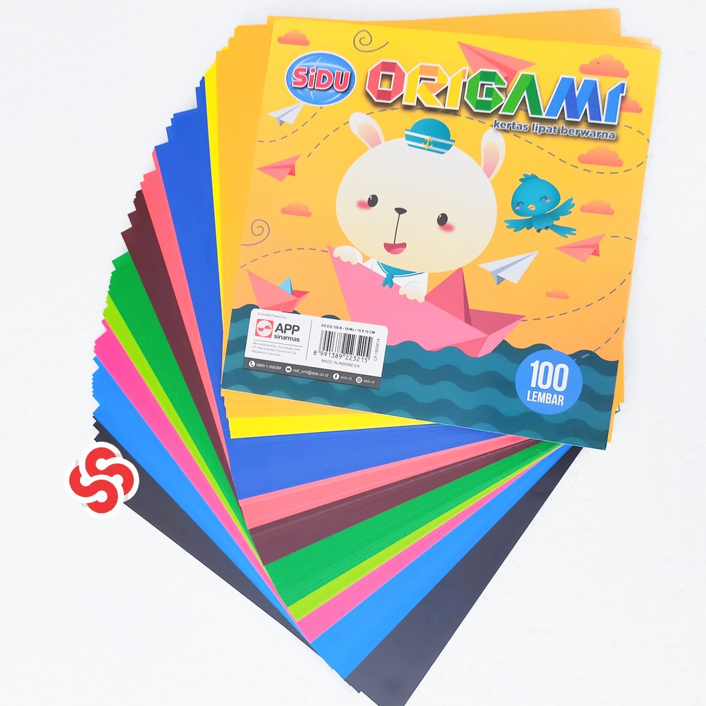 

Kertas Origami 16cmx16cm Sidu - Kertas Lipat