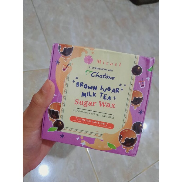 Mirael X Chatime Brown Sugar Milk Tea Sugar Wax Limited Edition