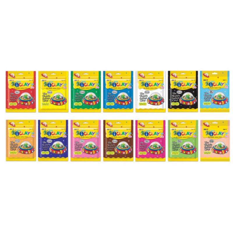 Amos I CLAY Kemasan 50 gr