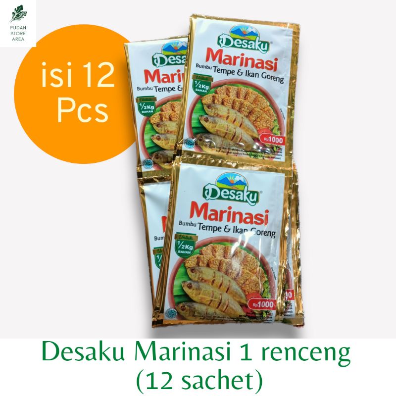

PROMO!!! Desaku Marinasi 1 renceng ( 15gr X 12 PCs)