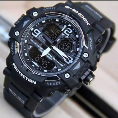 JAM TANGAN PRIA GSHOCK CASIO GWN 8600 TALI LURUS / JAM ANTI AIR