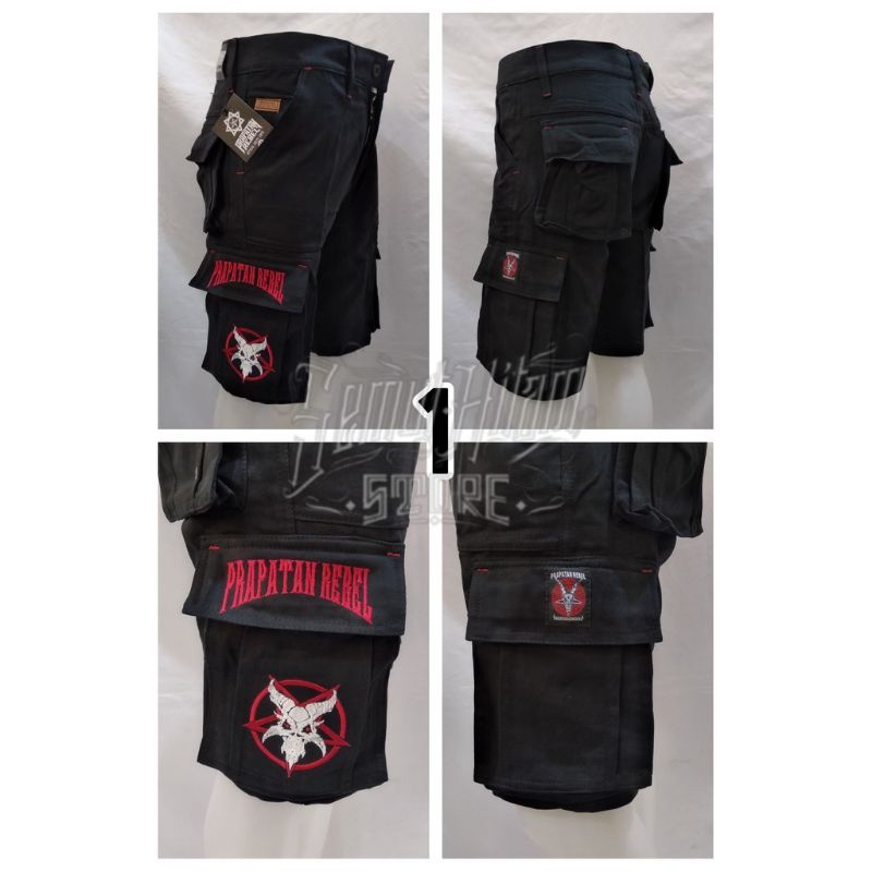celana cargo pendek Prapatan Rebel