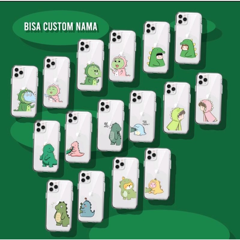 Case couple dino 2pcs 50k