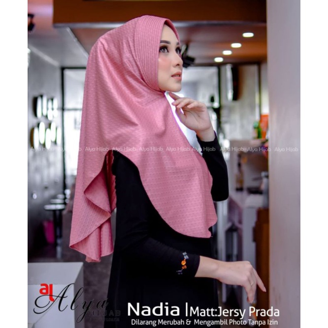 ORI ALYA AYYUBY HIJAB KHIMAR NADIA PED SABIT RUBY MOTIF PREMIUM ORIGINAL ALYA HIJAB AYUBY ALYA AYYUB