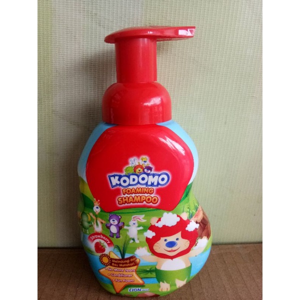 KODOMO FOAMING SHAMPOO STRAWBERRY, ORANGE 250ML