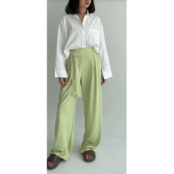 Peach Poppy LUCY Tied Pants - Celana Panjang Tali Samping Wanita