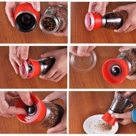 Penggiling Penghancur Penghalus Pemarut Parutan Biji Lada Merica Manual Pepper Mill Grinder