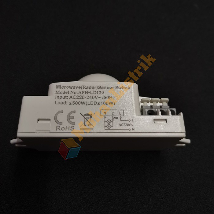 Saklar Sensor Radar Microwave Motion Switch