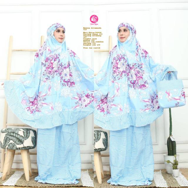 Mukena allamanda viral hijab