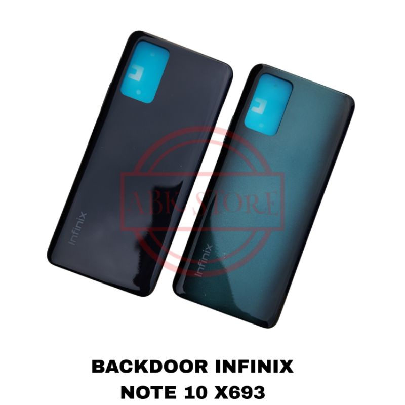 TUTUP BELAKANG BACKDOOR BACK CASING INFINIX NOTE 10 X693 BACKCOVER KESING HOUSING ORIGINAL