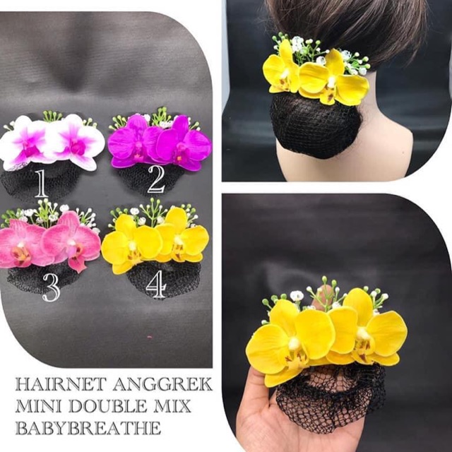 Harnet Anggrek mini latex mix BB