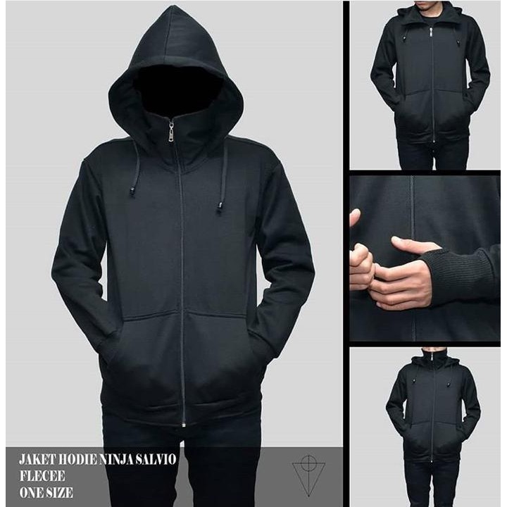 Jaket Sweater Pria Hoodie NINJA POLOS / Jaket sweater / sweater rajut / jaket pria / sweater pria /
