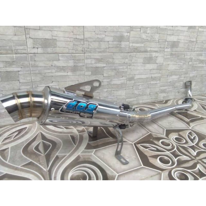 knalpot racing Dos supra,supra x125,karisma