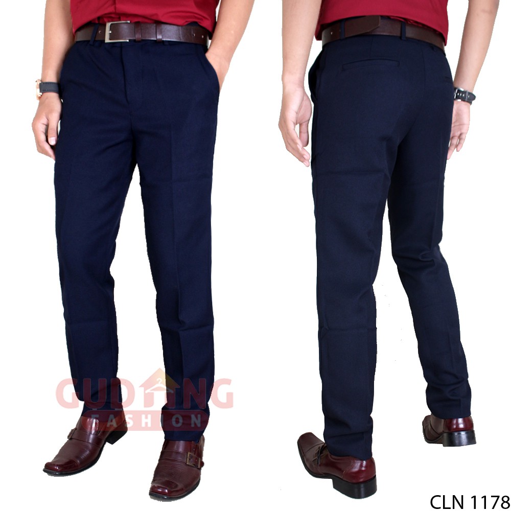 Celana Kerja Pria Slim Fit Formal Panjang Terbaru - CLN 1178