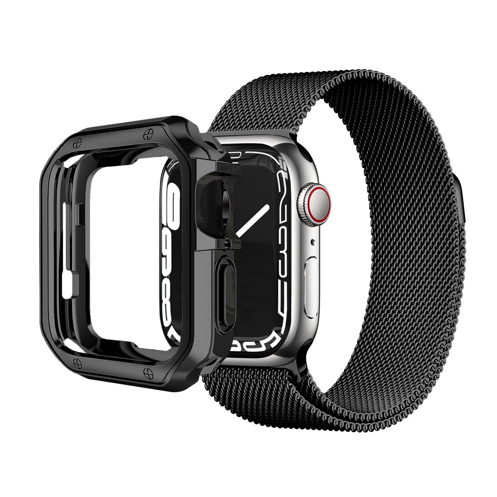 Tpu Case Untuk Apple Watch 40mm 41mm 44mm Shockproof Pelindung Bumper Cover 42mm 44mm 45mm Aksesoris Untuk Iwatch7.6 /5 /4/SE /3