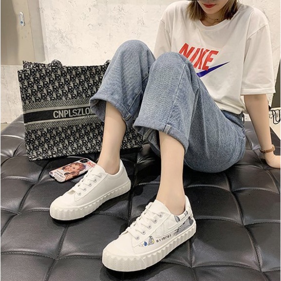 Sepatu Sneakers Wanita Korea Import Fashion SP022