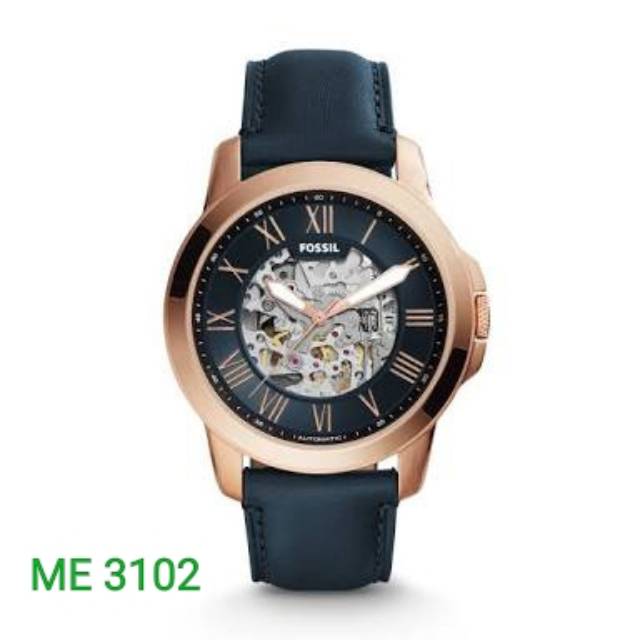 

1370rb (d 45mm) Fossil ME3102 Otomatis ORIGINAL include Tin box n manual book.jpg