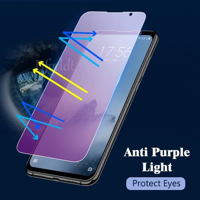ANTI BLUE LIGHT OPPO F1S TEMPERED GLASS MATTE FULL COVER