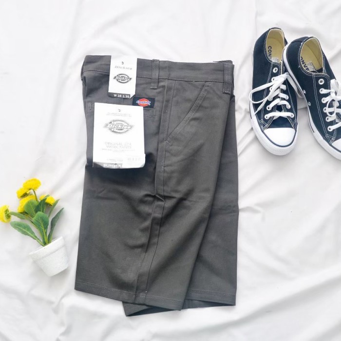 CELANA CARGO PENDEK DICKIES ORIGINAL TERMURAH BERKUALITAS - Charchoal, 28
