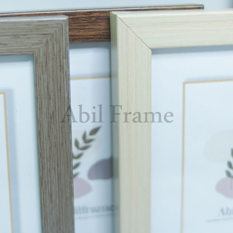 bingkai / Frame / Figura foto 10R/8R(20x25) motif kayu