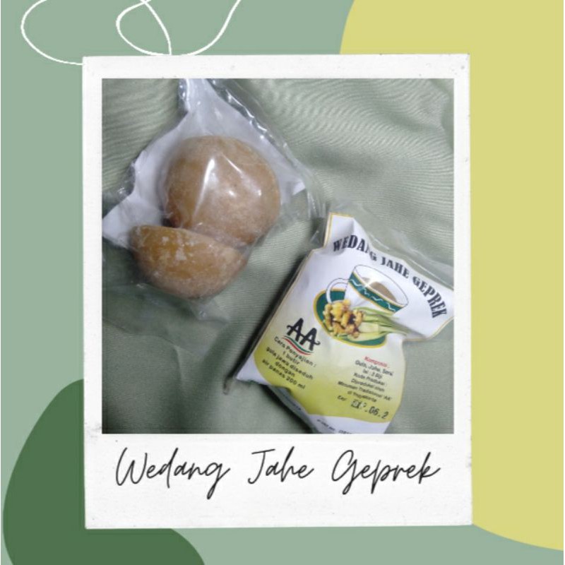 Wedang Jahe Geprek / Minuman Herbal / Jamu / Wedang Jahe Seduh