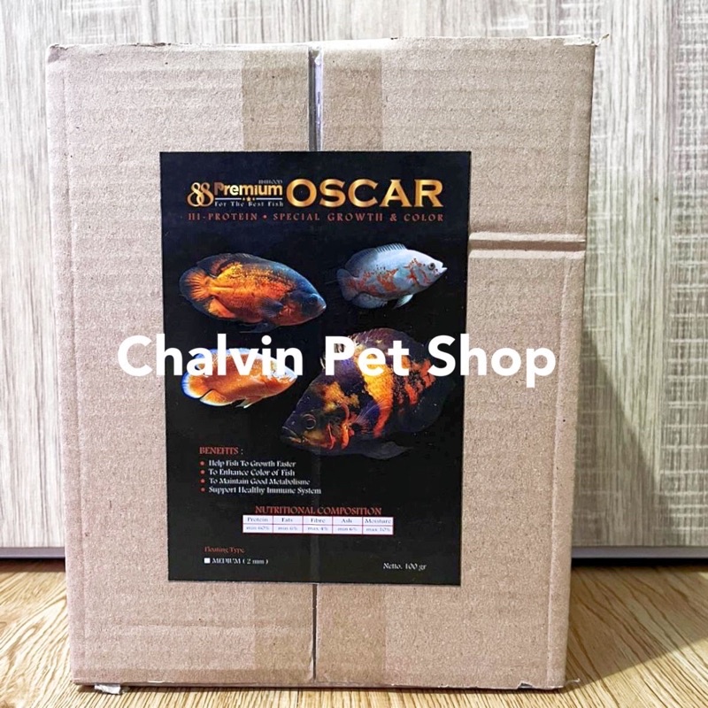 Pelet Ikan PREMIUM 88 OSCAR 10 PCS / DUS