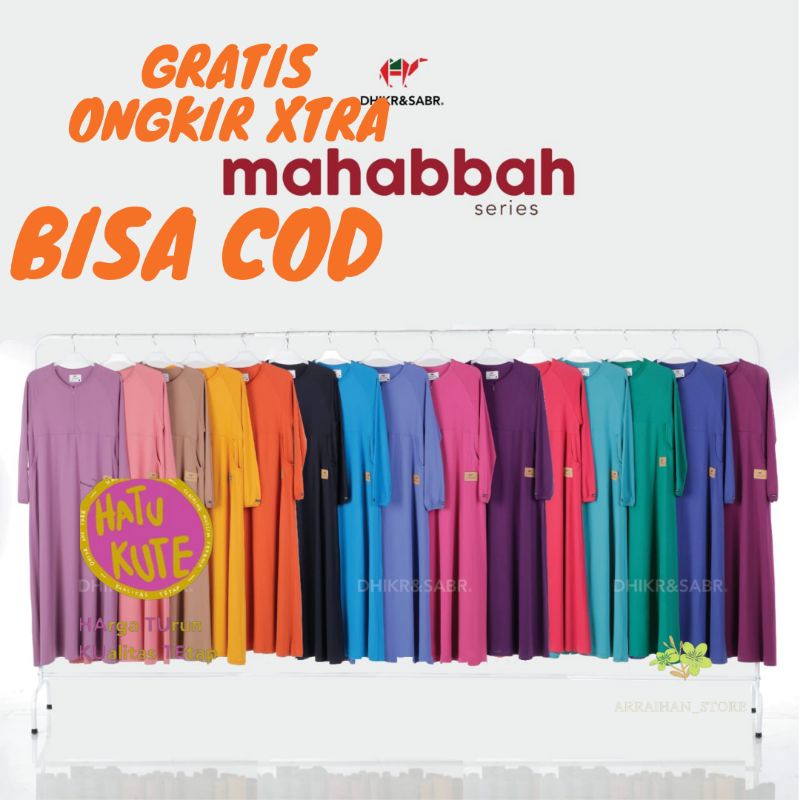 Gamis Syar'i Terpopuler Dhikr And Sabr Mahabbah Series